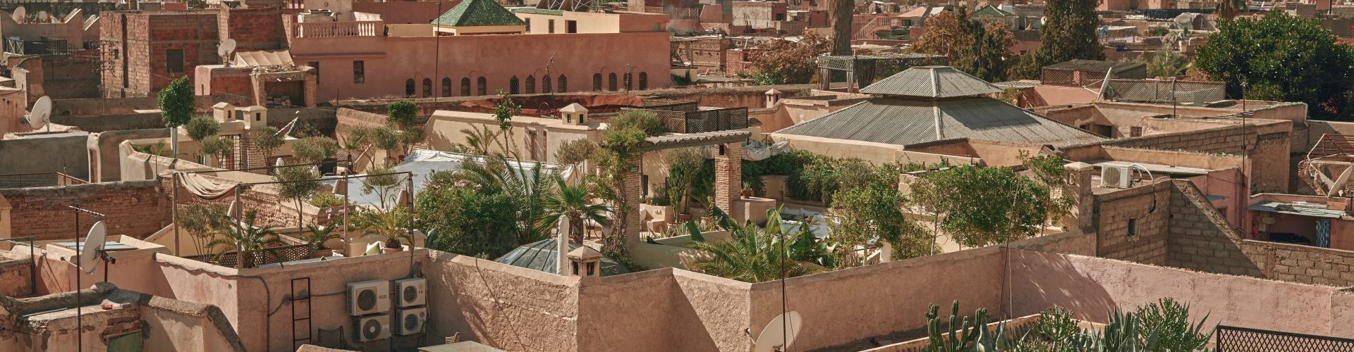 Skyline of Marrakech, MA