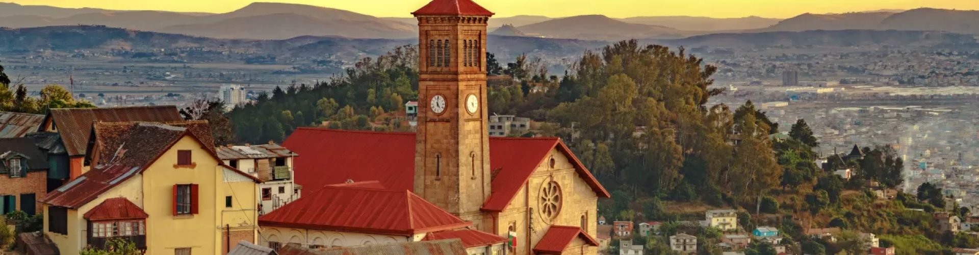 Skyline of Antananarivo, MG