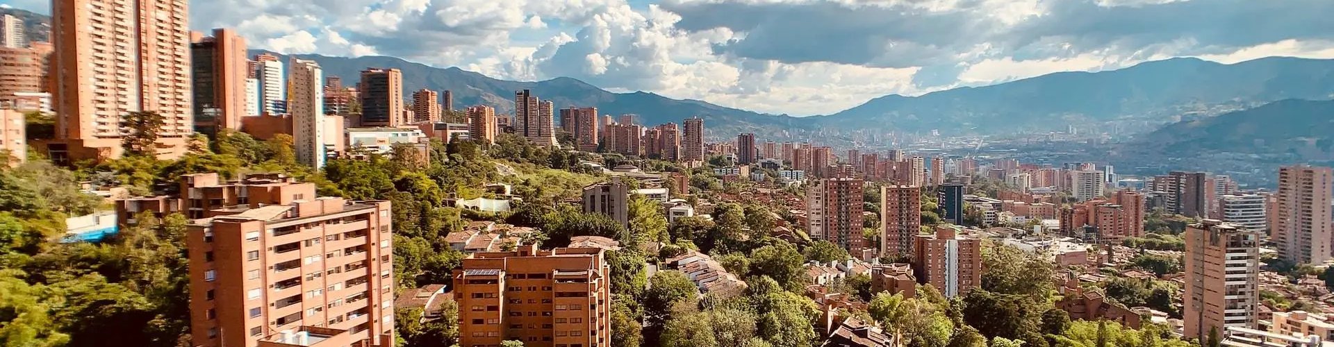 Skyline of Medellin, CO