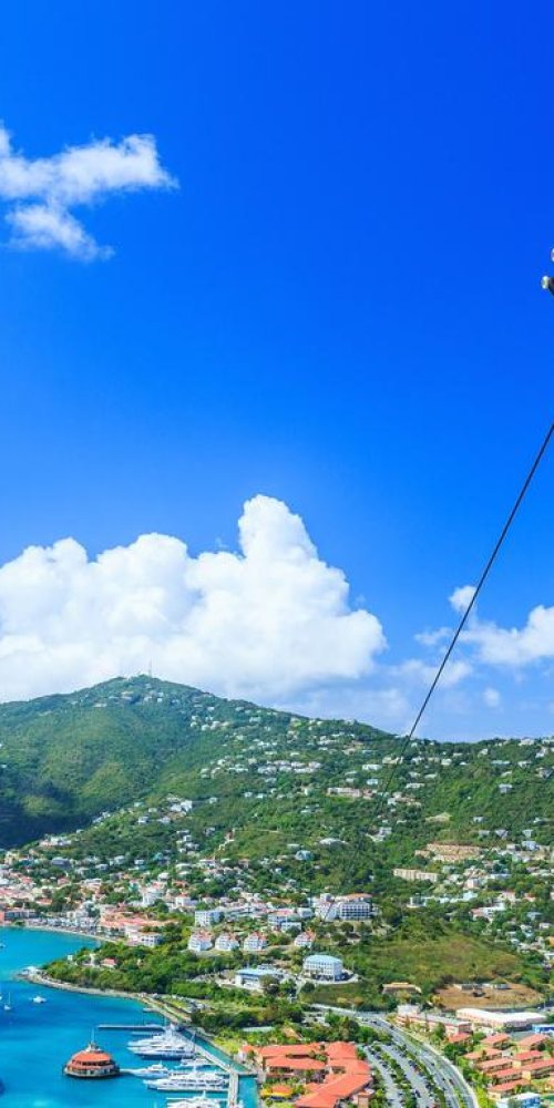 Street view of St Thomas, VI, US public transit