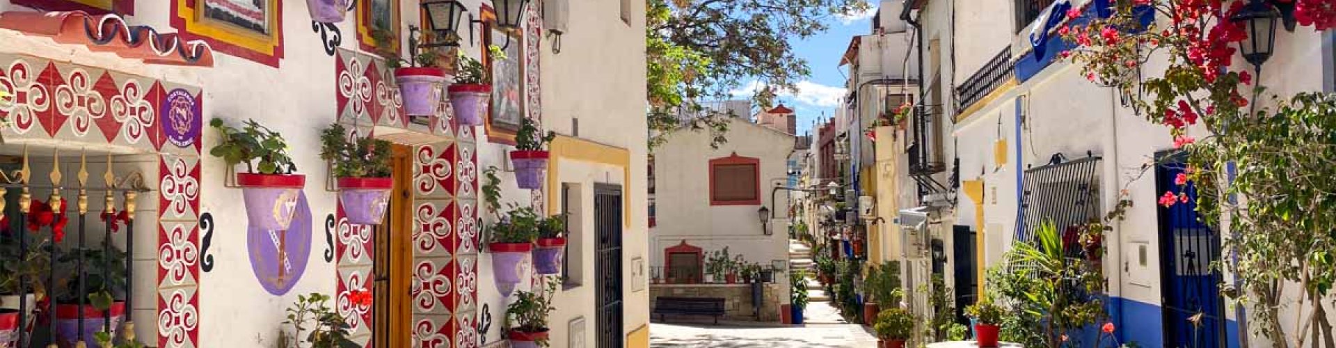 Skyline of Alicante, ES