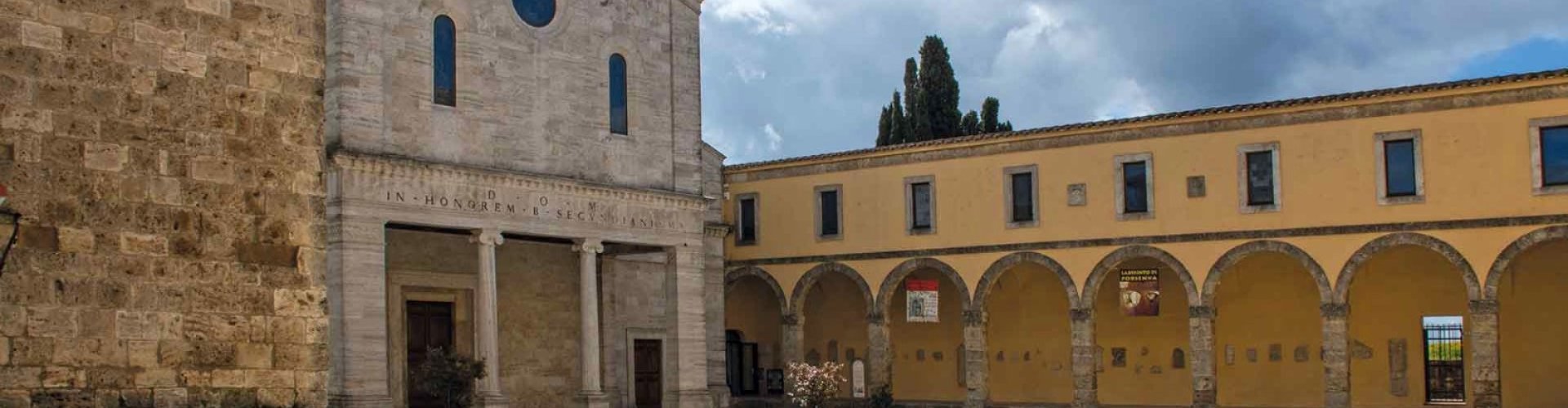 Skyline of Chiusi, IT