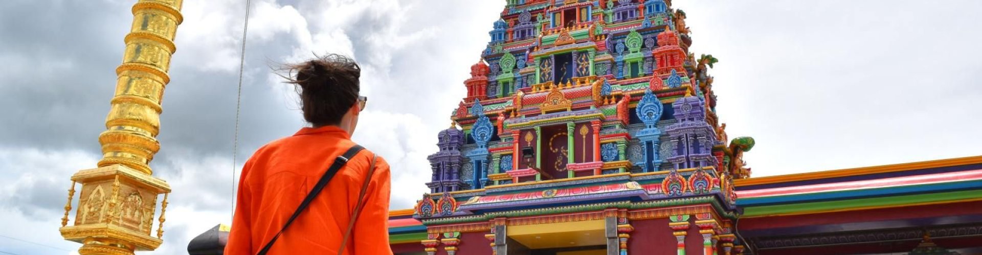 Evening riverside shot in Nadi, FJ