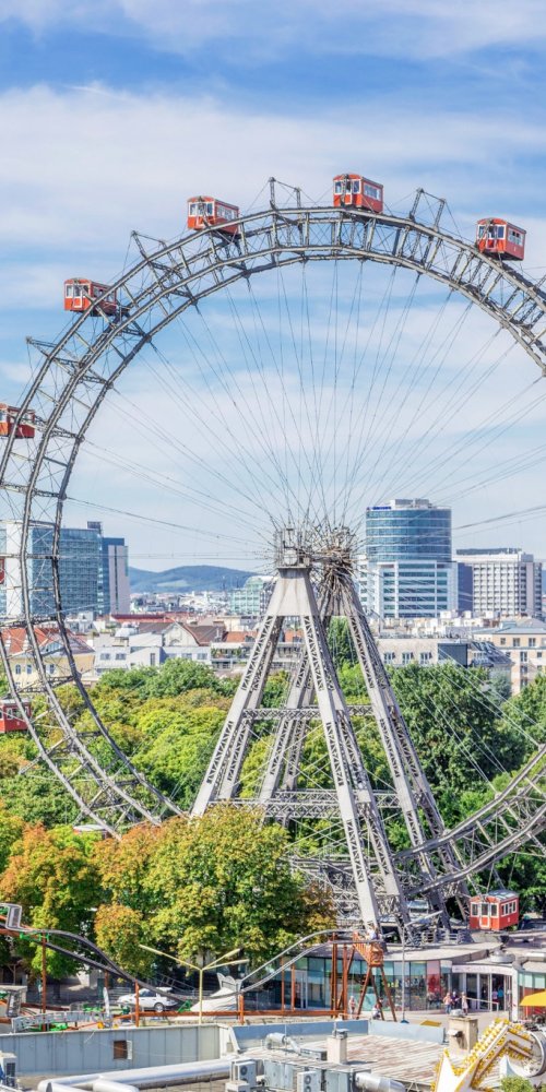 Historic tram in Vienna