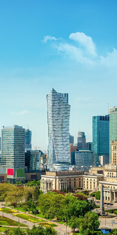 Warsaw Metro Station