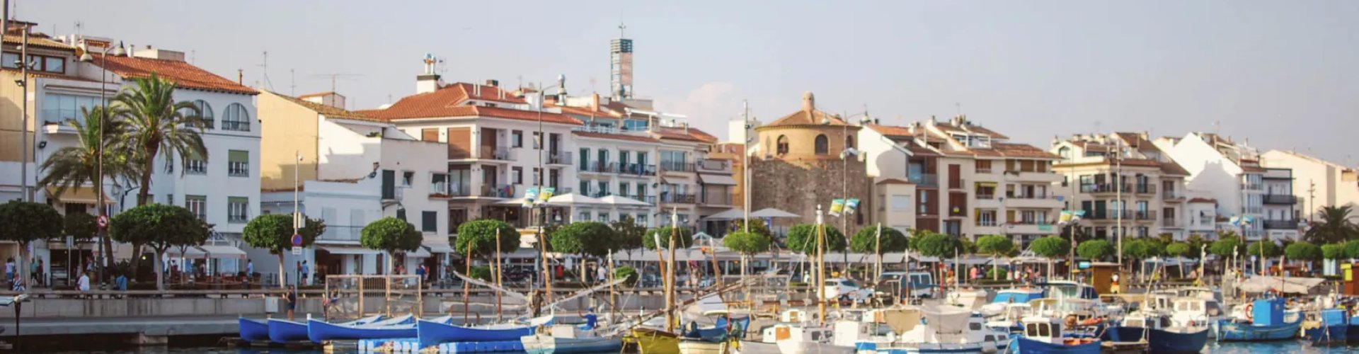 Skyline of Cambrils, ES
