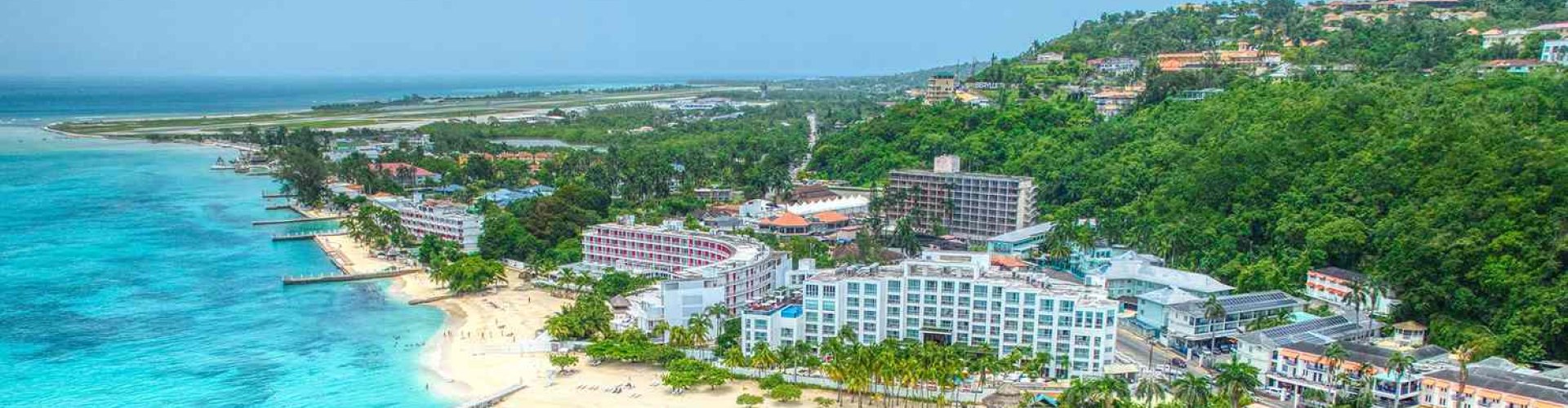 Evening riverside shot in Montego Bay, JM
