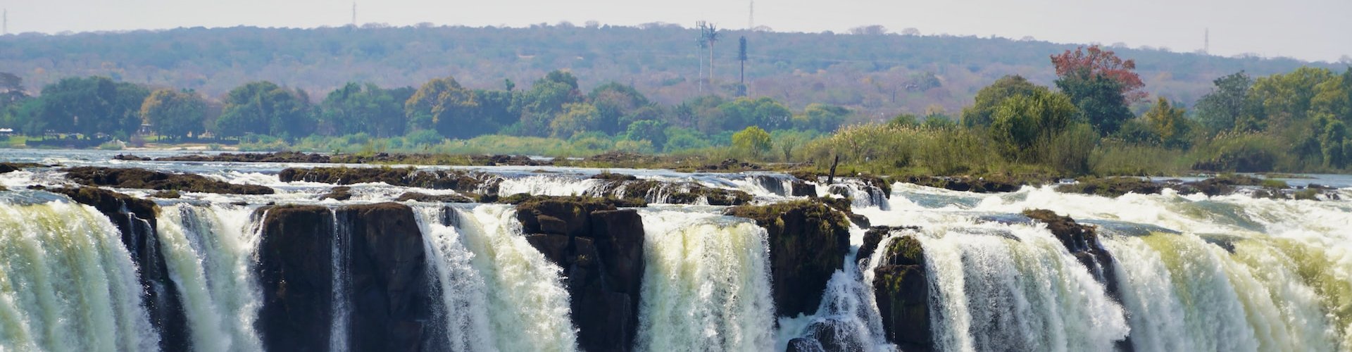 Skyline of Victoria Falls, ZW