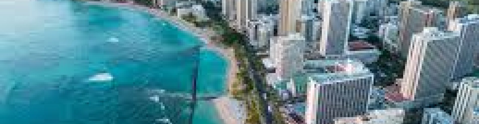 Skyline of Honolulu, HI, US