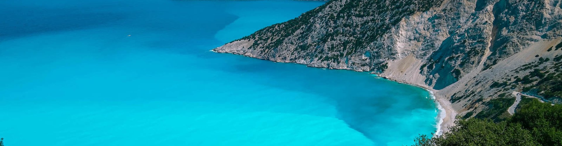 Evening riverside view in Kefalonia, GR