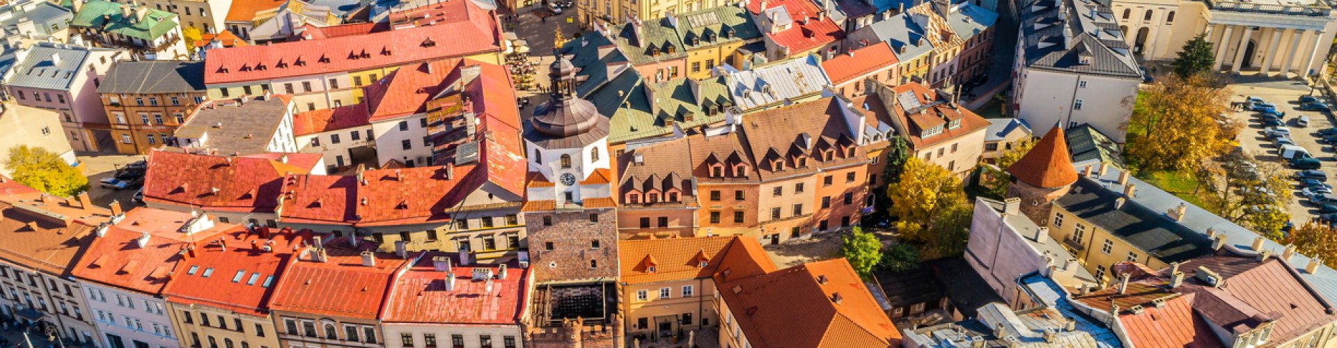 Skyline of Lublin, PL