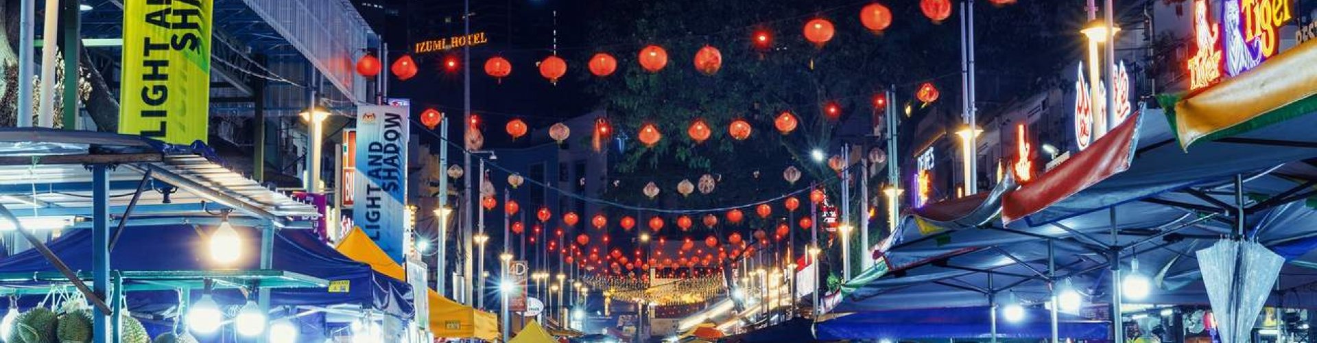 Evening riverside in Kuala Lumpur, MY