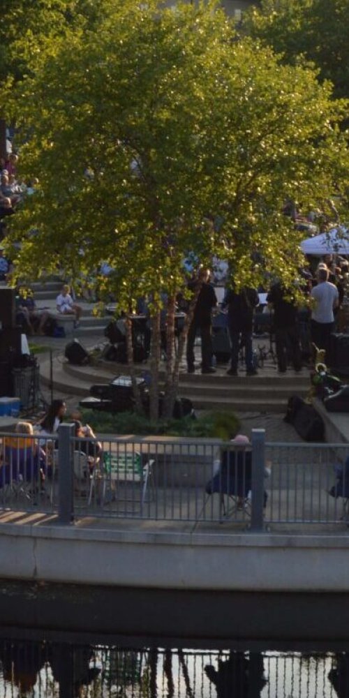 Biking trail near Ramsey, MN