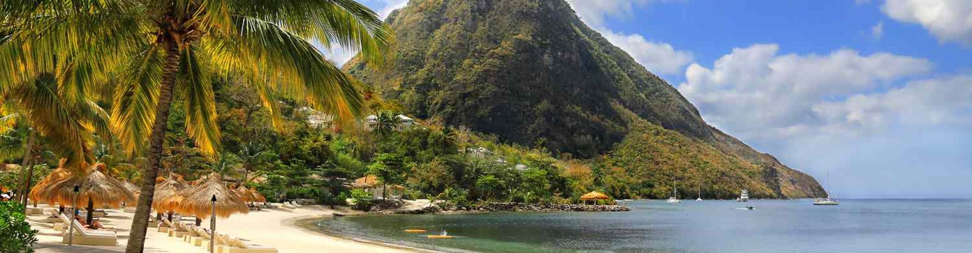 Skyline of Saint Lucia, LC