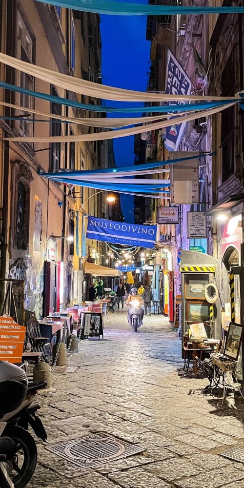 Metro station in Naples, IT