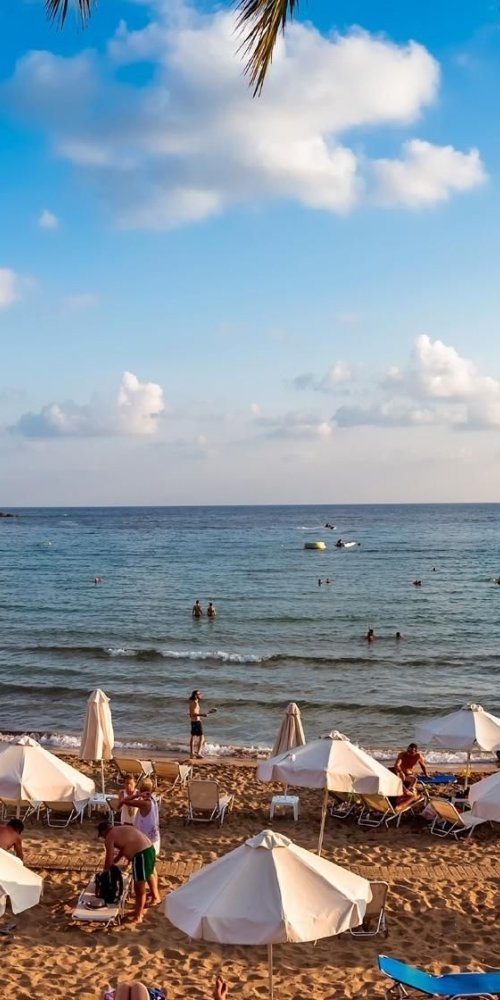 Cycling along Paphos coast