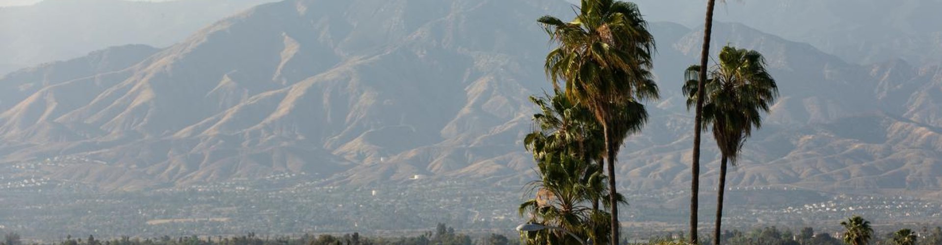 Skyline of Redlands, CA, US