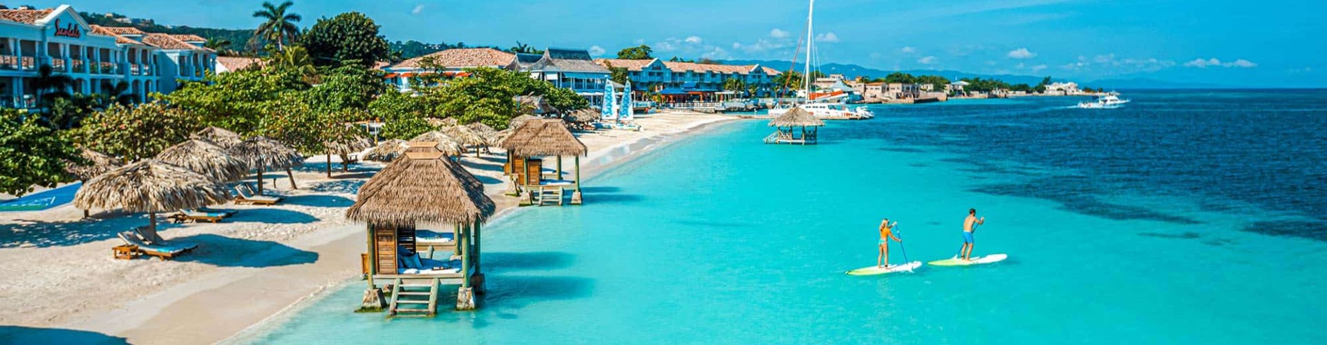 Skyline of Montego Bay, JM