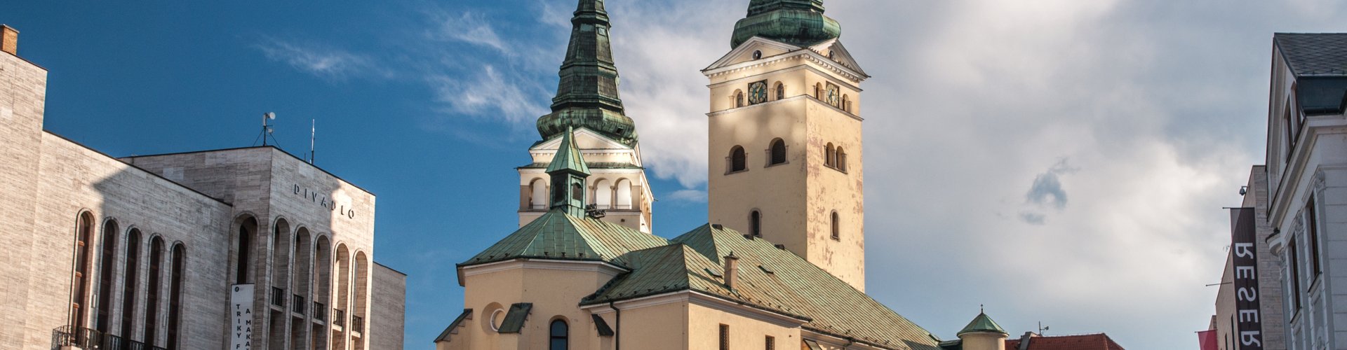 Skyline of Žilina, SK
