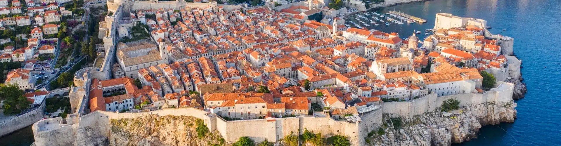 Bus service in Dubrovnik, HR