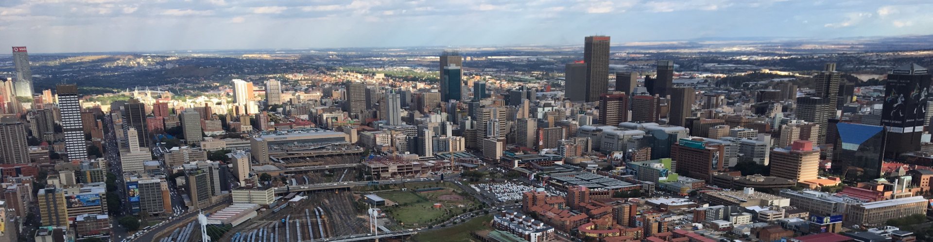 Gautrain station platform in Johannesburg