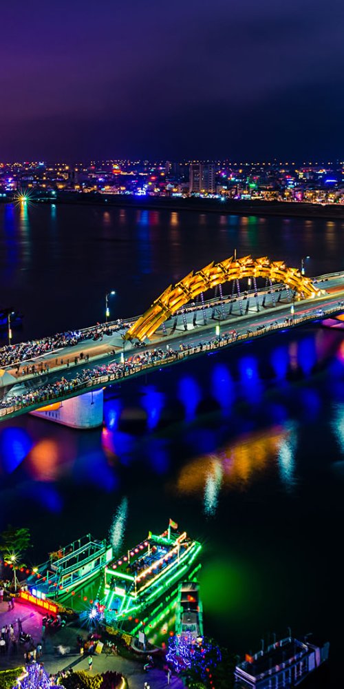 Cycling through Da Nang, VN