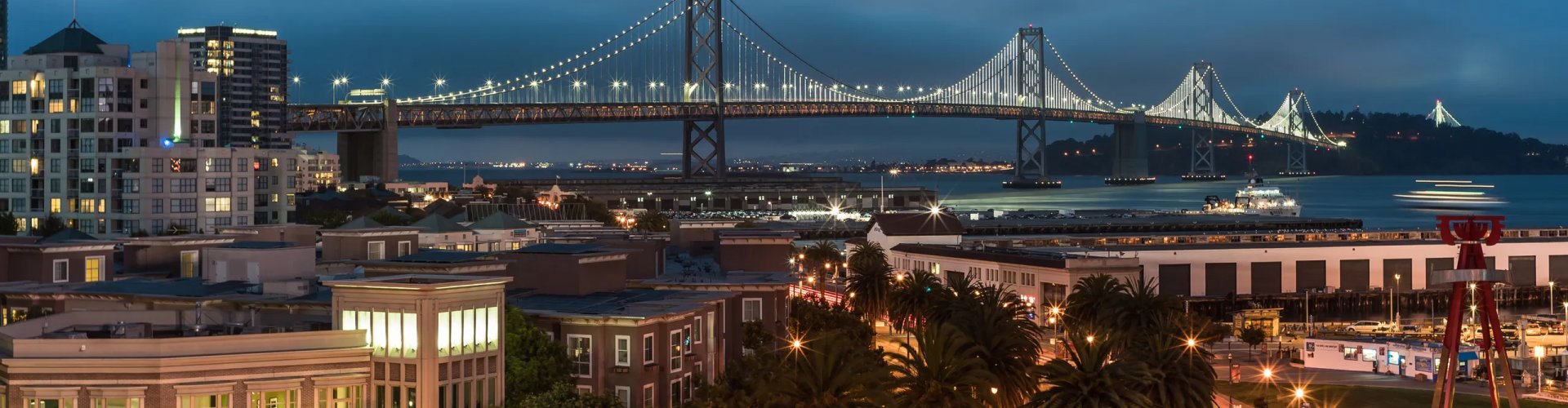 Skyline of San Francisco, CA, US
