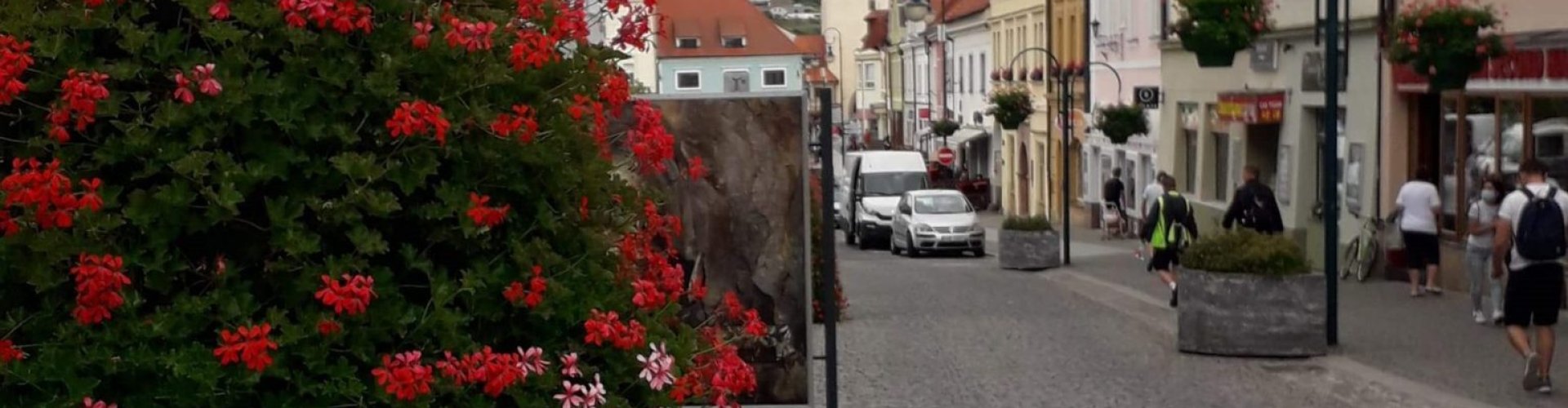 Evening riverside view in Beroun, CZ