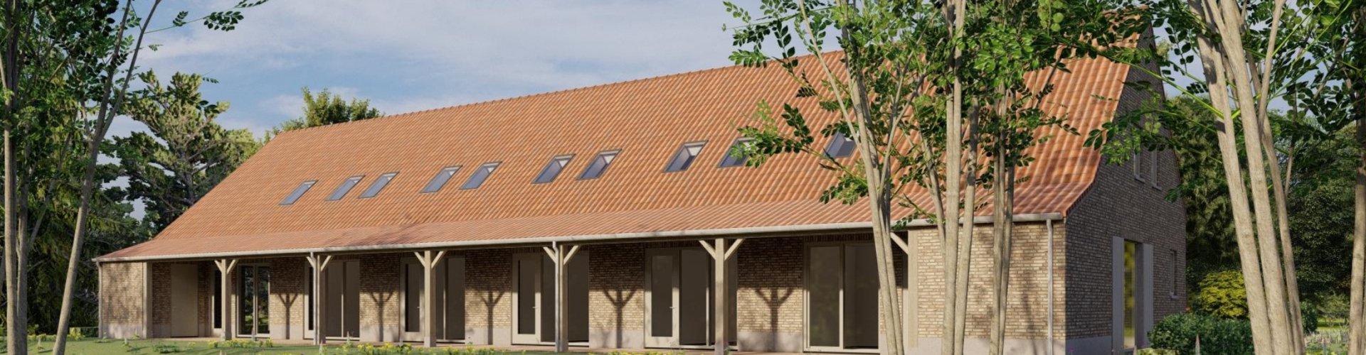 Skyline of Steensel, NL