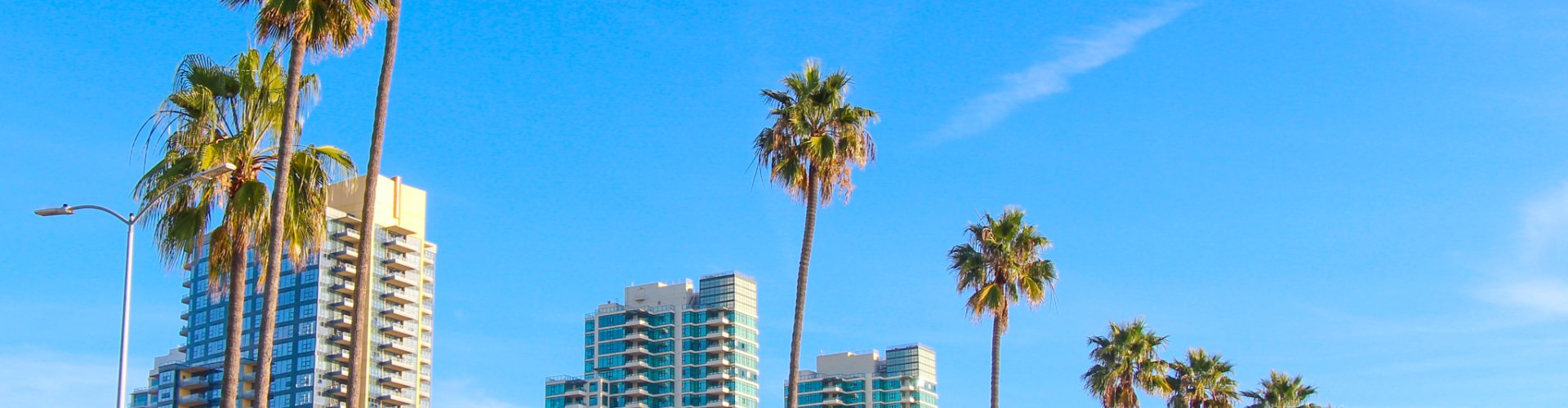 Skyline of San Diego, CA, US