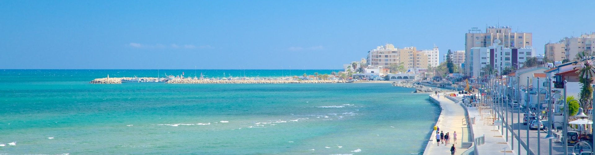 Skyline of Larnaca, CY