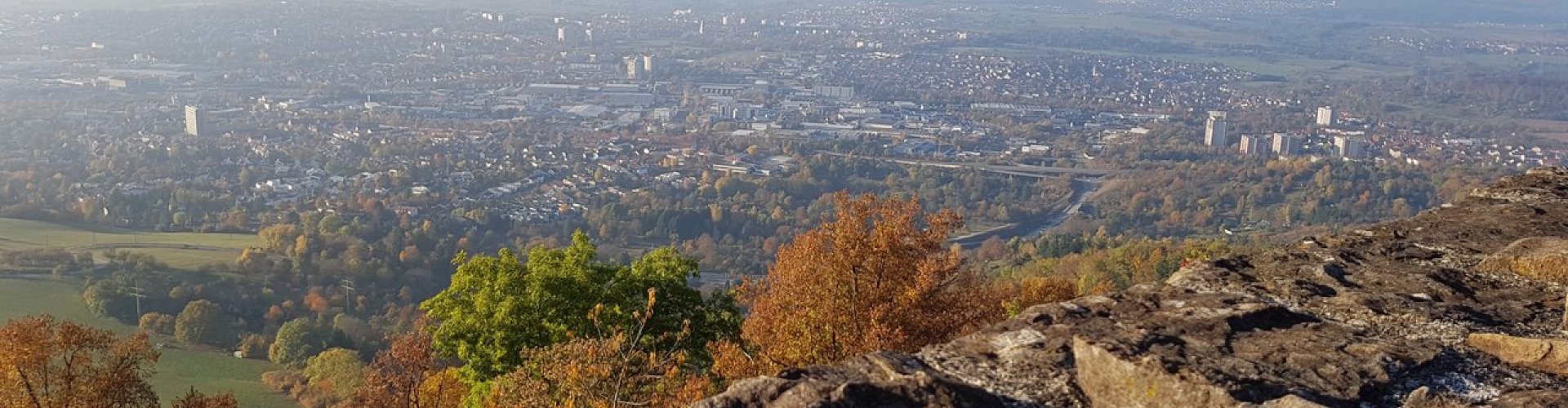 Skyline of Reutlingen, DE