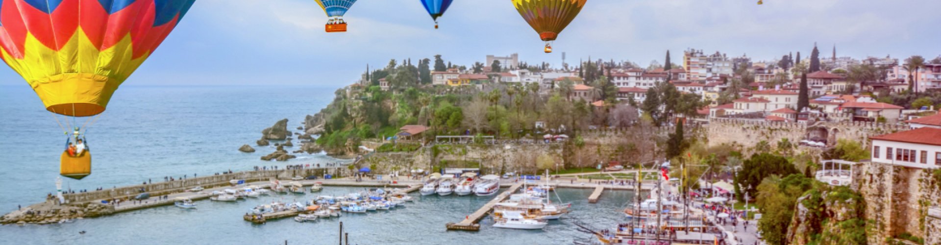 Skyline of Antalya, TR
