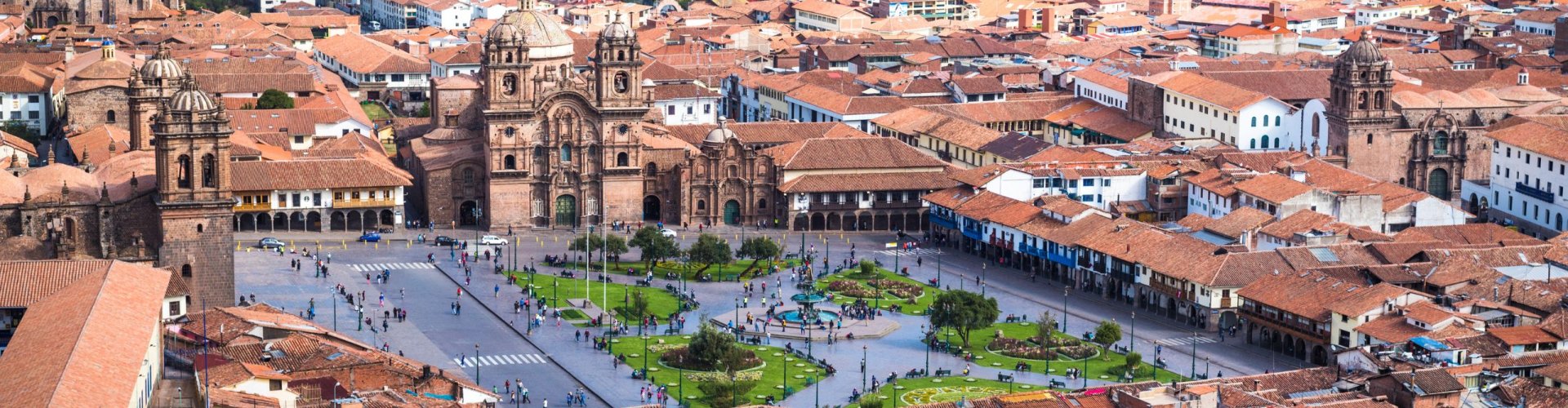Skyline of Cusco, PE