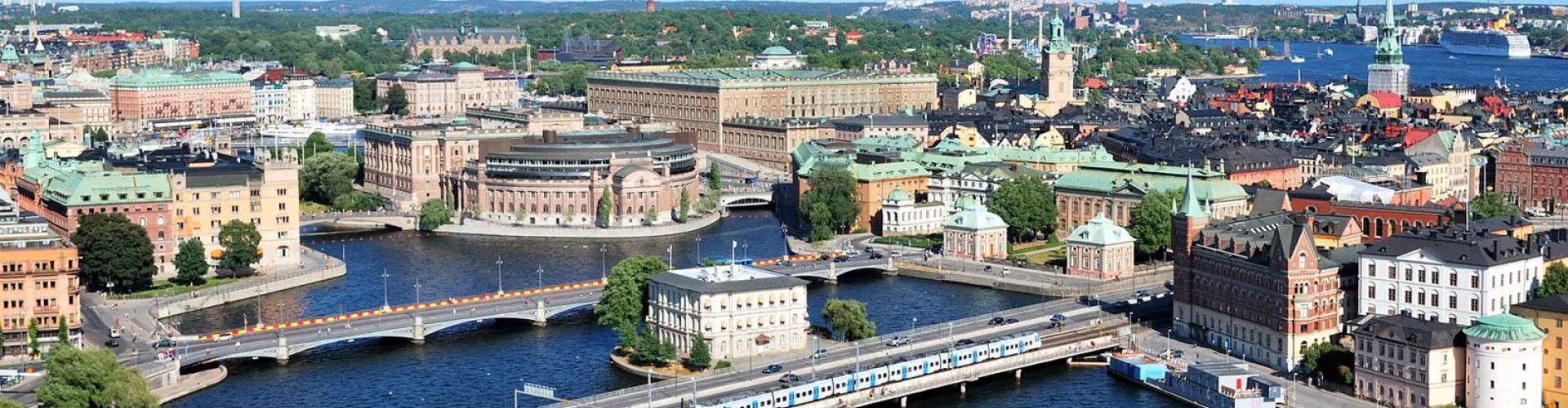 Skyline of Stockholm, SE