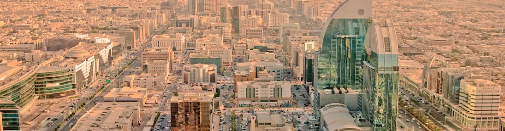 Evening riverside shot in Riyadh, SA