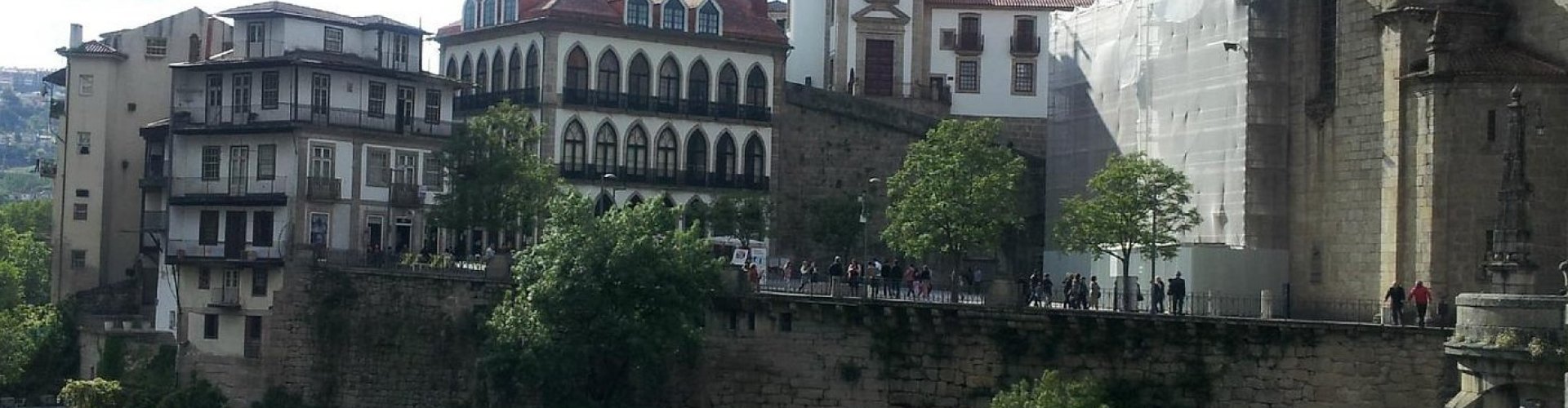 Evening riverside shot in Amarante, PT