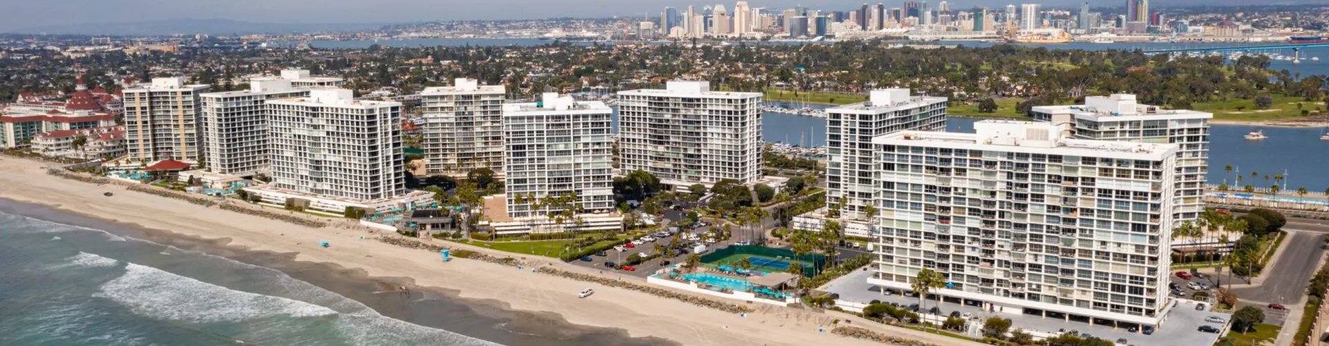 Skyline of Coronado, CA, US