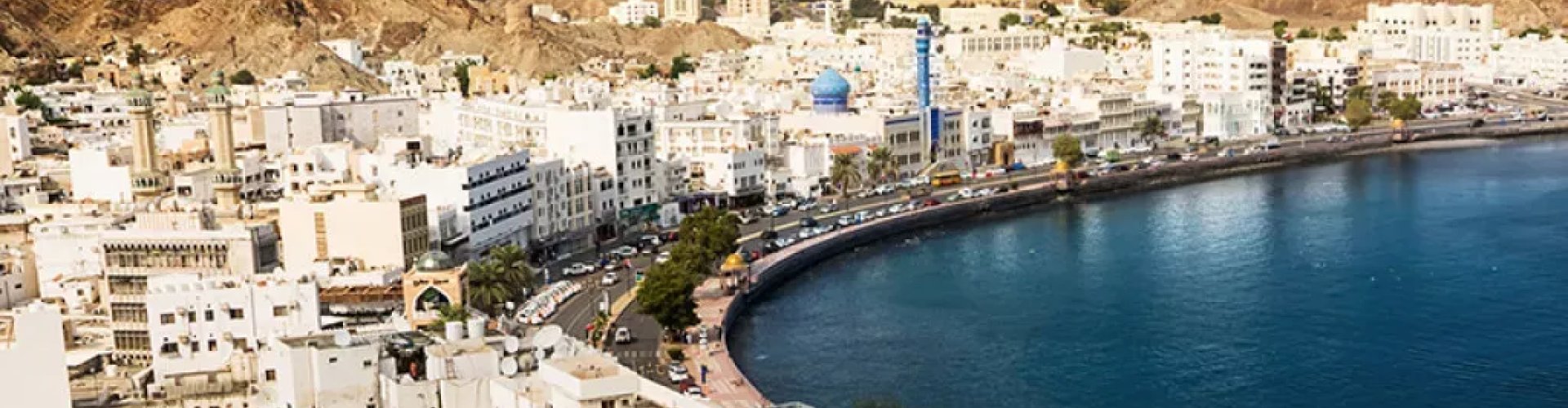 Skyline of Muscat, SC, OM