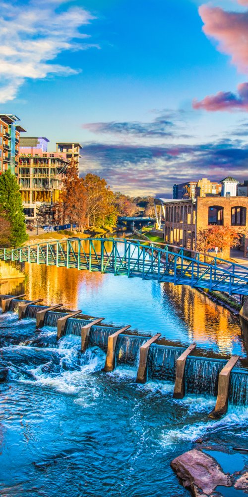 Greenville city transit and bike-share scene