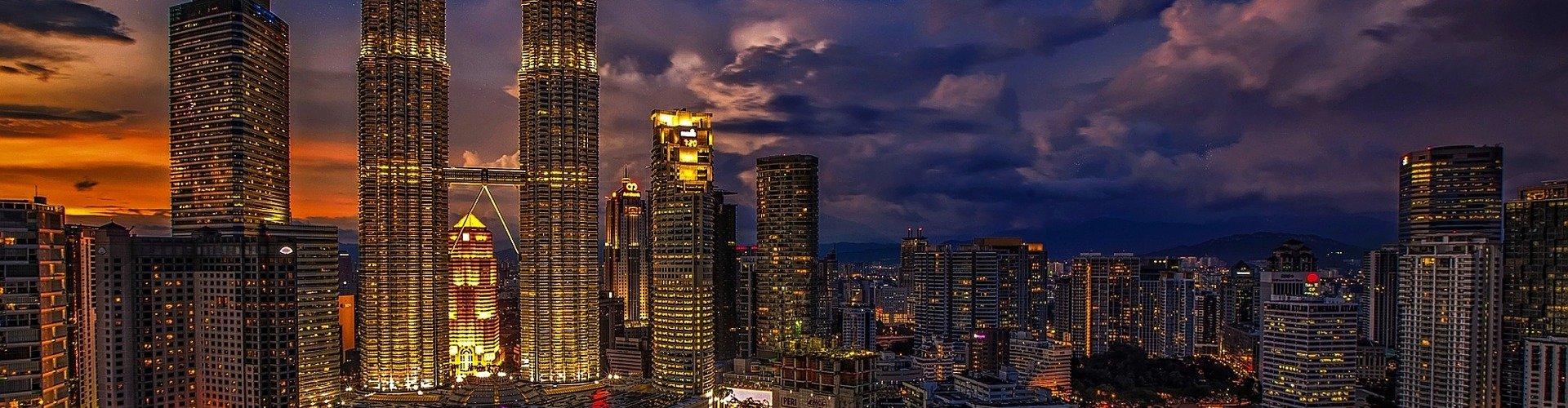 Skyline of Kuala Lumpur, MY