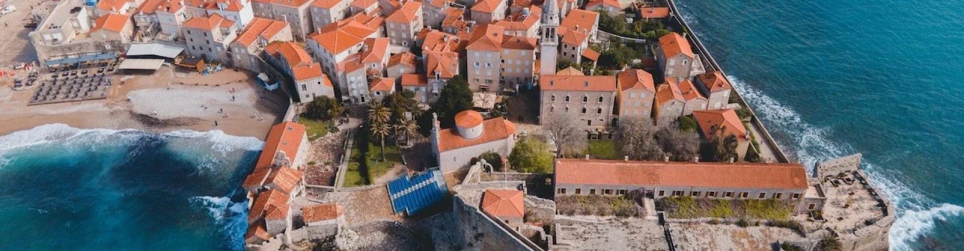 Evening riverside shot in Budva, ME