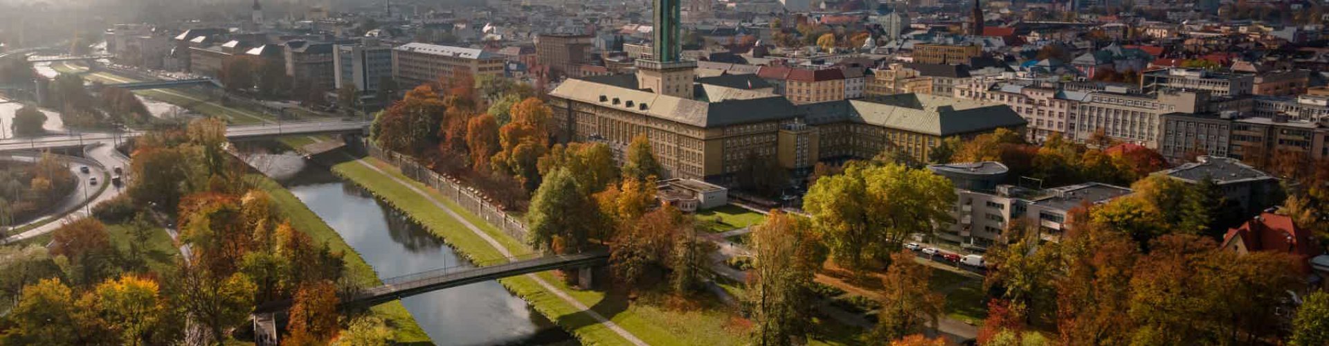 Skyline of Ostrava, CZ