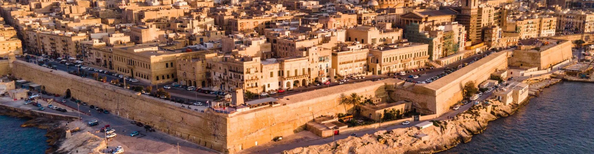 Skyline of Valletta, MT