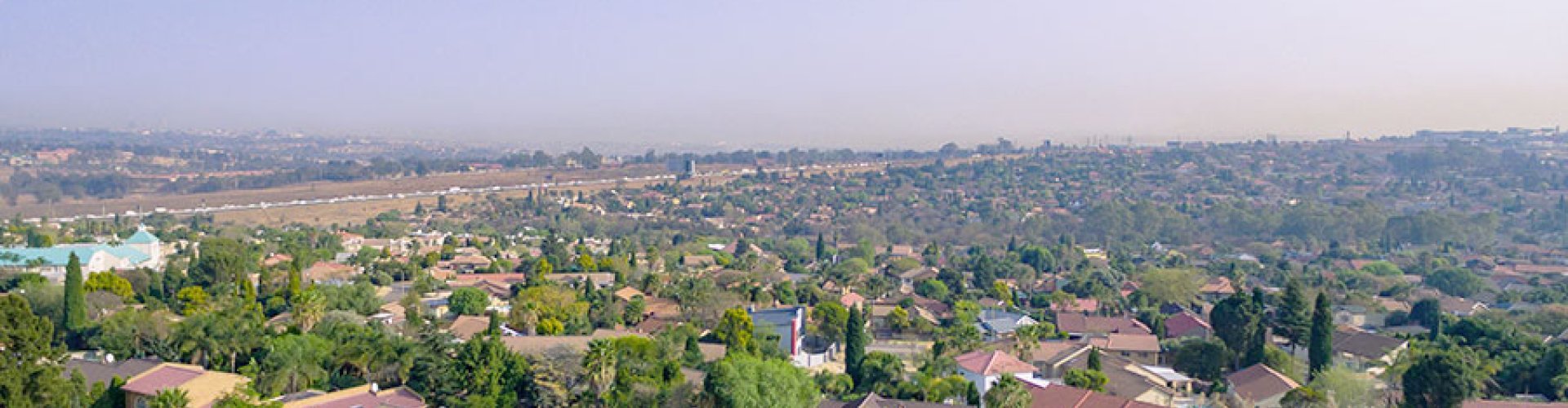 Evening riverside shot in Edenvale, ZA