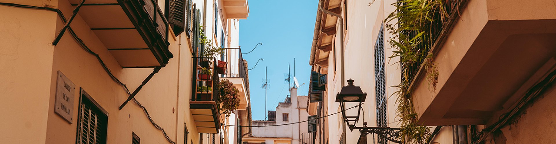 Skyline of Palma de Mallorca, ES