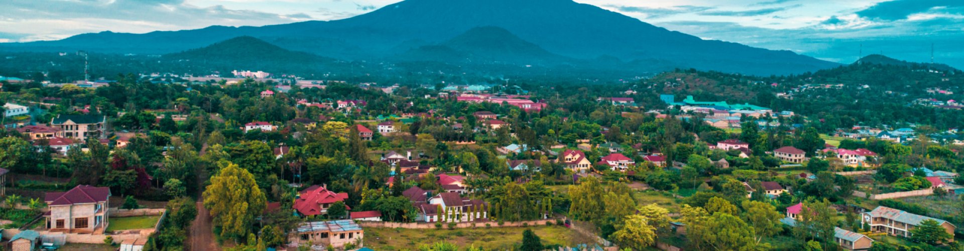 Skyline of Arusha, TZ