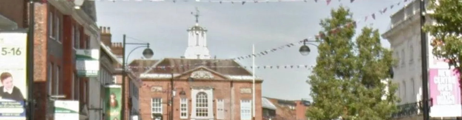 Skyline of High Wycombe, UK