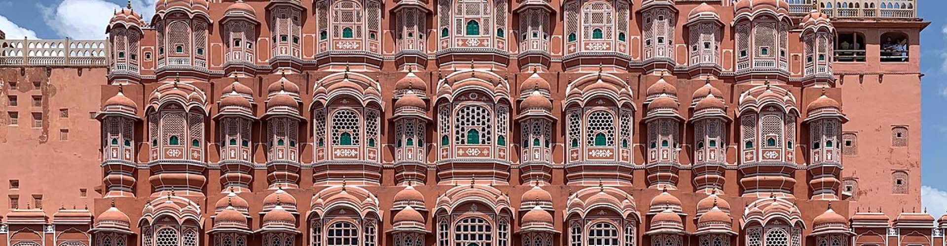 Evening riverside scene in Jaipur