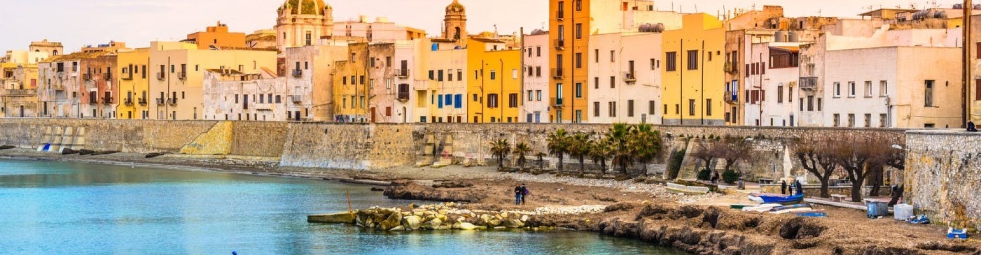 Skyline of Trapani, IT